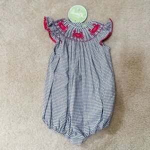 NWT Classic Whimsy Smocked Crab Bubble